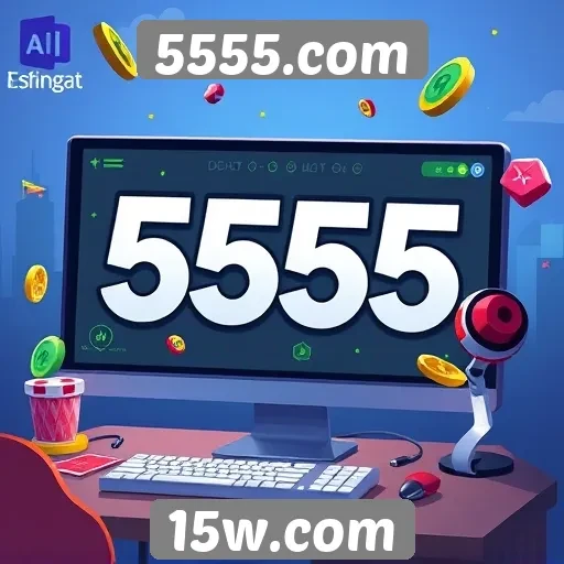 Impacto de 5555.com na indústria de jogos online